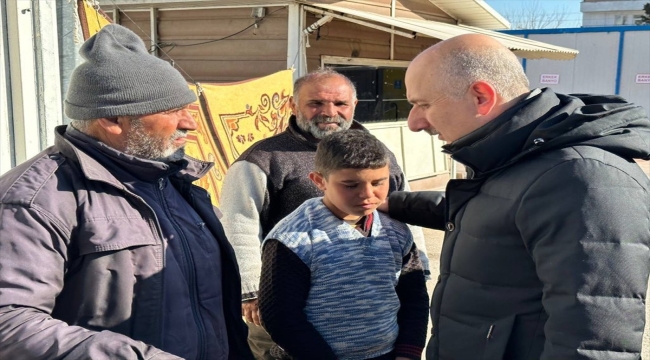 Ulaştırma ve Altyapı Bakanlığı, depremin etkilediği Adıyaman'daki çalışmalara ilişkin bilgi verdi