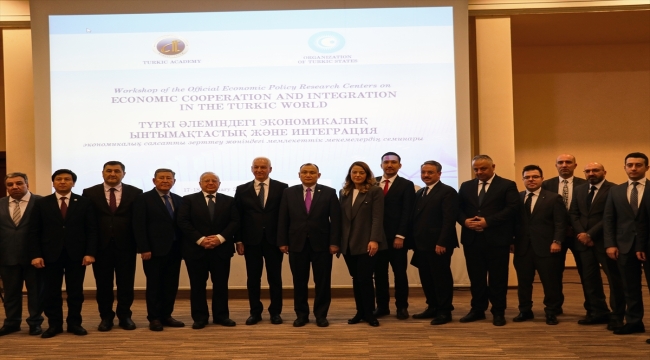 Uluslararası Türk Akademisi, Türk dünyasının ekonomik entegrasyonu için çalıştay başlattı
