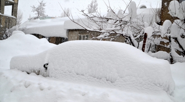 Van, Bitlis, Hakkari ve Muş'ta kar nedeniyle 1253 yerleşim biriminin yolu kapandı