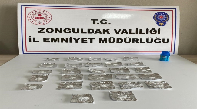 Zonguldak'ta uyuşturucu operasyonlarında 2 şüpheli tutuklandı