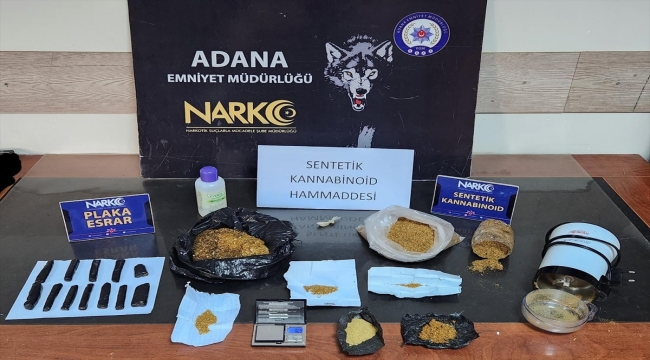 Adana'da uyuşturucu operasyonlarında yakalanan 125 zanlı tutuklandı