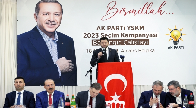 AK Parti seçim için yurt dışı çalışmalarını Belçika'da başlattı 