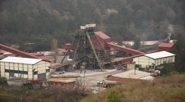 Amasra'da maden ocağında baraj kaldırma çalışmasında yangın çıktı