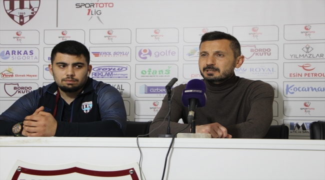 Bandırmaspor-Eyüpspor maçının ardından