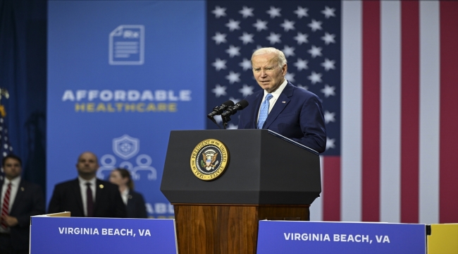 Biden: "Amerikalılar reçeteli ilaçlara fazla para ödüyor"