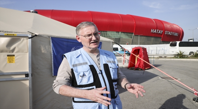 BM Türkiye Mukim Koordinatörü Rodriguez, Hatay'da çadır kenti ziyaret etti