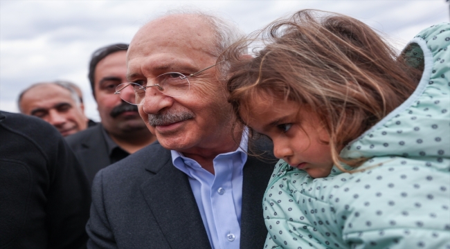 CHP Genel Başkanı Kılıçdaroğlu, depremlerin etkilediği Malatya'da konuştu