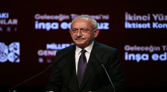 CHP Genel Başkanı Kılıçdaroğlu, "İkinci Yüzyılın İktisat Kongresi"nde konuştu