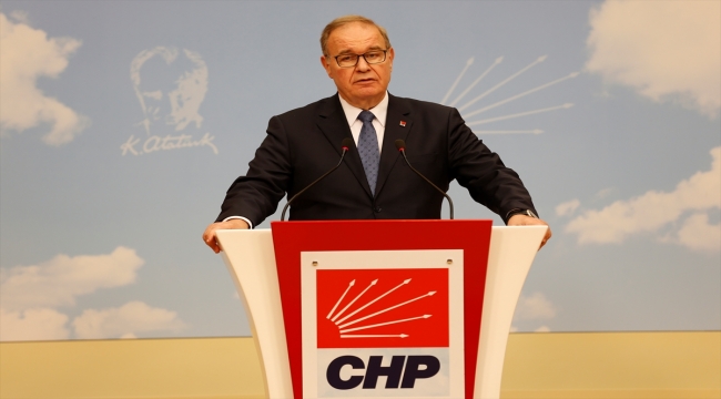 CHP Sözcüsü Öztrak, MYK toplantısına ilişkin açıklamalarda bulundu: