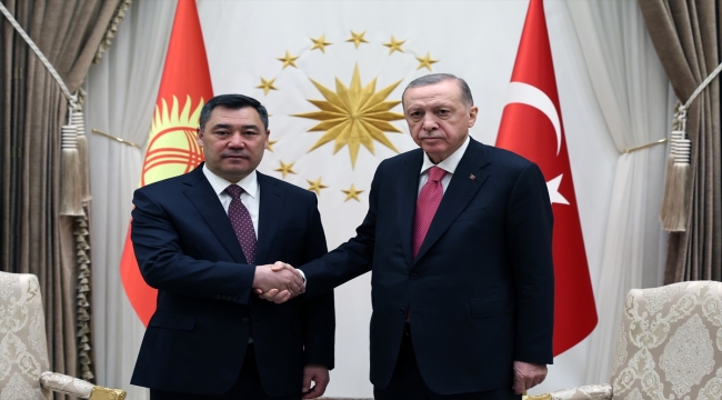 Cumhurbaşkanı Erdoğan, Azerbaycan Cumhurbaşkanı Aliyev ile görüştü