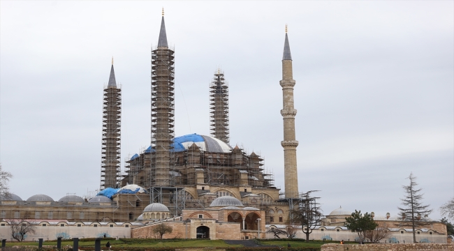 Edirne'de camiler ramazan ayına hazırlandı