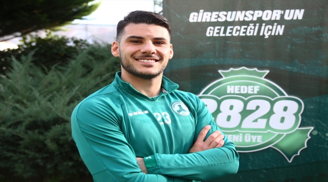 Giresunspor'da Görkem Sağlam bu sezon takımının eksik mevkilerini doldurdu