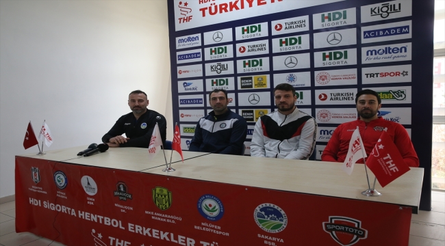 HDI Sigorta Hentbol Erkekler Türkiye Kupası yarı final maçlarına doğru