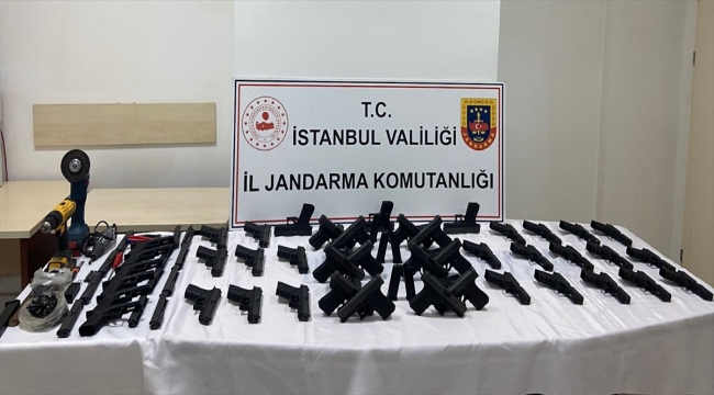 İstanbul'da yasa dışı silah imalathanesi operasyonunda 2 kişi tutuklandı