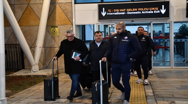 İtalya temsilcisi Fiorentina, Sivas'a geldi