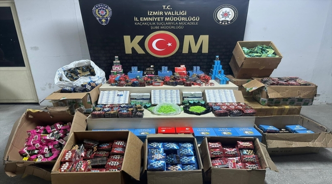 İzmir'de 3 bin 600 litre etil alkol ele geçirildi