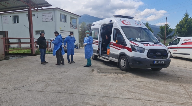 İzmir'de yem karma makinesine düşen işçi öldü