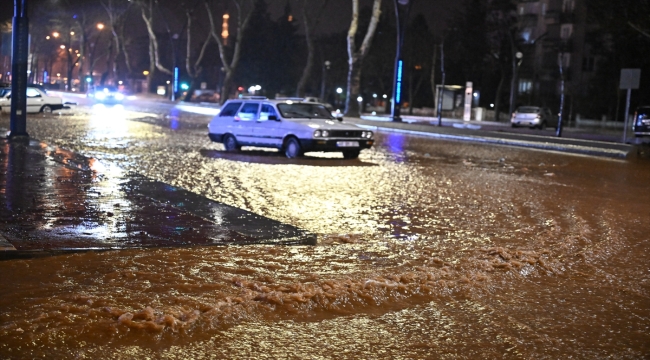 Kahramanmaraş'ta yağış etkili oldu