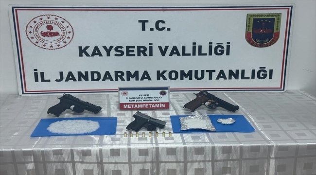 Kayseri'de uyuşturucu ticareti iddiasıyla 1 şüpheli yakalandı