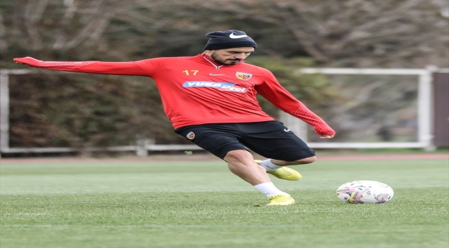 Kayserispor'da Trabzonspor maçı hazırlıkları sürüyor