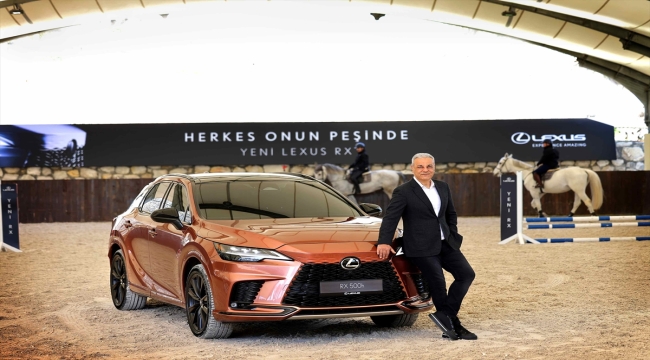 Lexus Premium, RX'i yeni nesliyle Türkiye'de satışa sundu