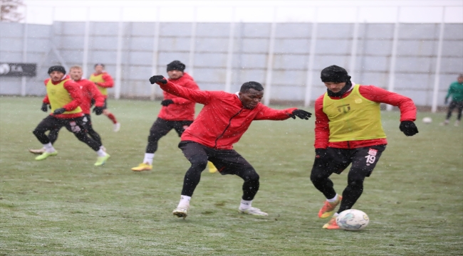 Sivasspor, Başakşehir maçının hazırlıklarını sürdürdü