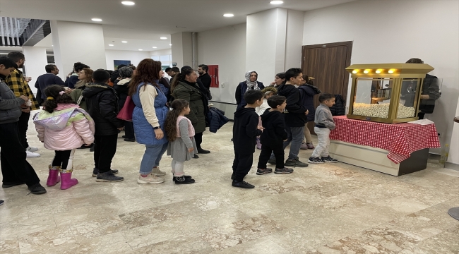 Tekirdağ'da depremzede çocuklara moral etkinliği düzenlendi