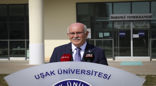 Uşak Üniversitesi Rektörü Savaş'tan, yemekhane binasına ilişkin açıklama