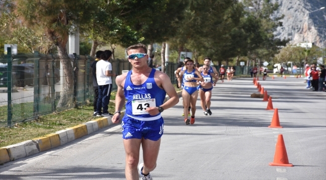 22. Balkan Yürüyüş Şampiyonası Antalya'da başladı