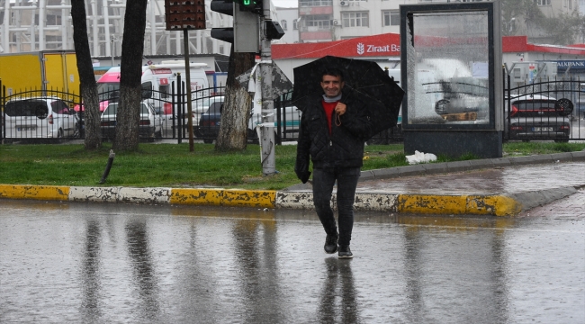 Adıyaman'da sağanak etkili oldu