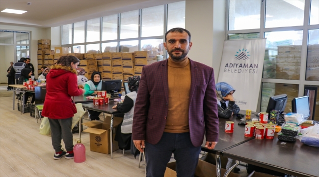 Adıyaman'da sosyal marketlerden günde 2 bin 300 aileye yardım yapılıyor