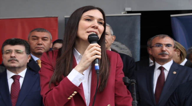 AK Parti'li Karaaslan, Samsun'da seçim koordinasyon merkezinin açılışında konuştu