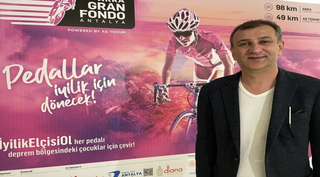 Akra Gran Fondo Antalya'da pedallar iyilik için dönecek