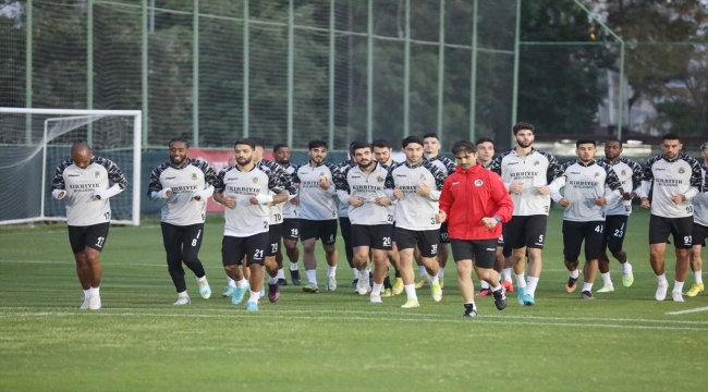 Alanyaspor, Ümraniyespor maçı hazırlıklarını sürdürdü