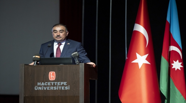 Ankara'da "100. Yıl: Türkiye Cumhuriyeti ve Umumi Lider Haydar Aliyev Konferansı" düzenlendi