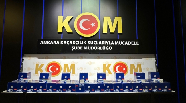 Ankara'da son kullanma tarihi geçmiş diş macunlarını piyasaya sürmeye çalışan kişi gözaltına alındı