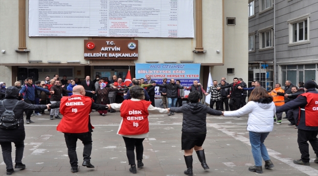 Artvin Belediyesinde toplu iş sözleşmesi imzalandı