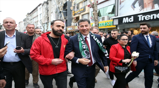 Ata İttifakı cumhurbaşkanı adayı Sinan Oğan, Sakarya'da ziyaretlerde bulundu: