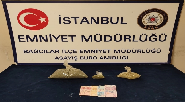 Bağcılar'da uyuşturucu operasyonunda bir şüpheli tutuklandı