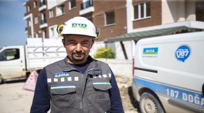 Depremin vurduğu Hatay'da hasarsız ve az hasarlı binaların tamamına doğal gaz verildi