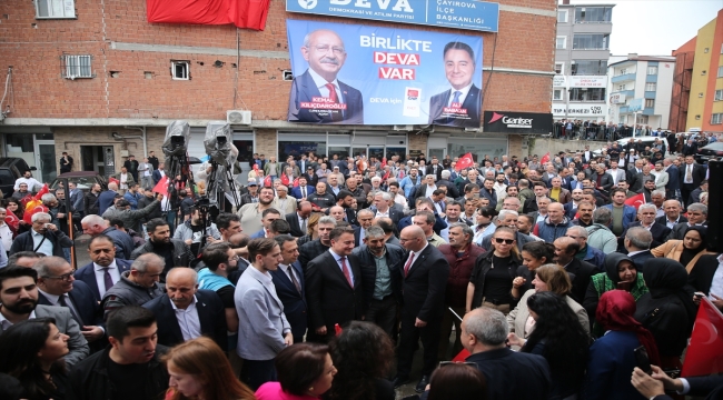 DEVA Partisi Genel Başkanı Babacan, Kocaeli'de sanayicilerle buluştu