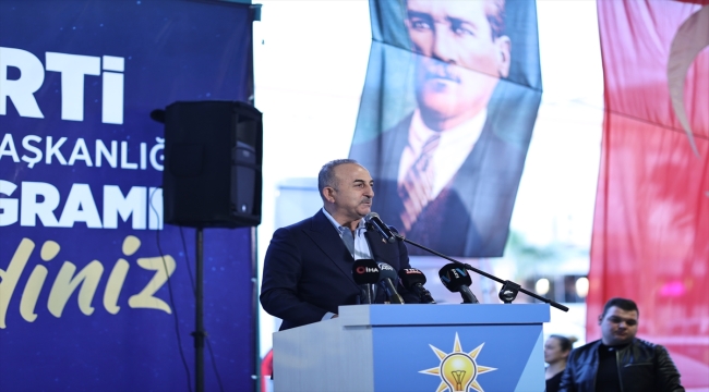 Dışişleri Bakanı Çavuşoğlu, Antalya'da iftar programında konuştu