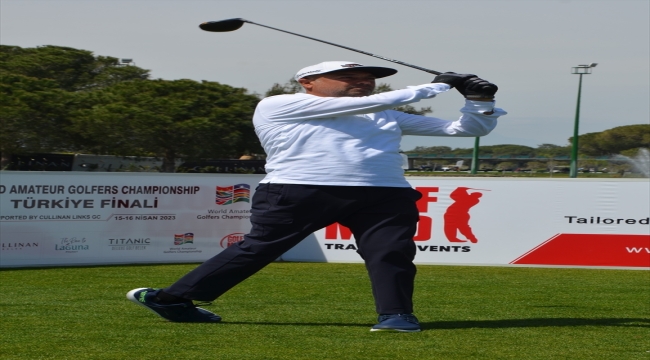 Dünya Amatör Golfçüler Şampiyonası Türkiye finali Antalya'da başladı