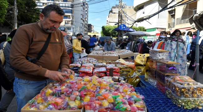 Ekonomik krizdeki Lübnan'da bayram öncesi çarşılarda eski hareketlilik yok