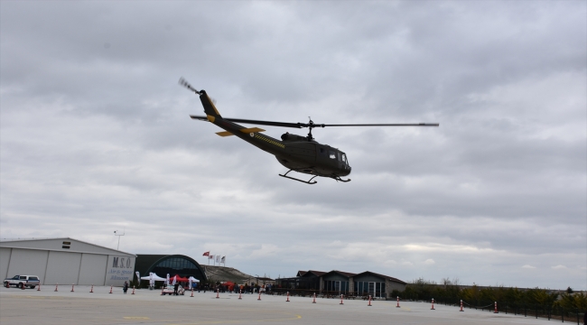 Eskişehir'de kadınlar helikopterle uçuş deneyimi yaşadı