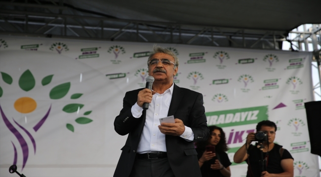 HDP Eş Genel Başkanı Sancar, Şanlıurfa'da konuştu