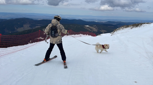 Ilgaz Dağı'nda kayak sezonu sona erdi