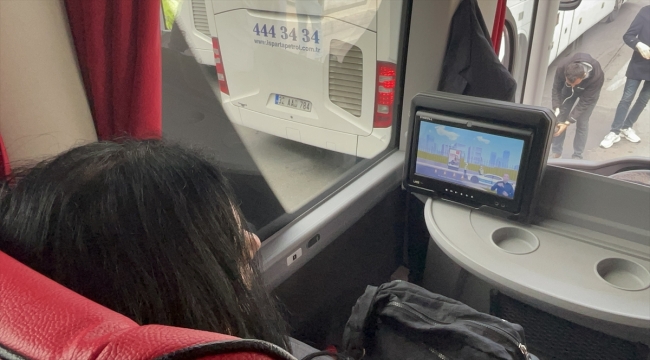 İstanbul'da bayram öncesi otogarda trafik denetimi yapıldı