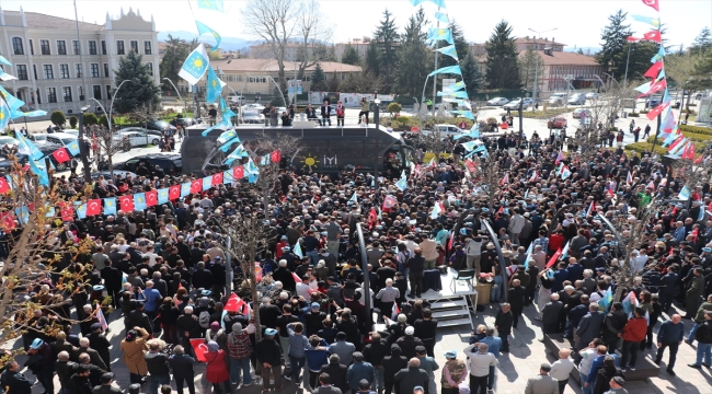 İYİ Parti Genel Başkanı Akşener, Bolu'da konuştu