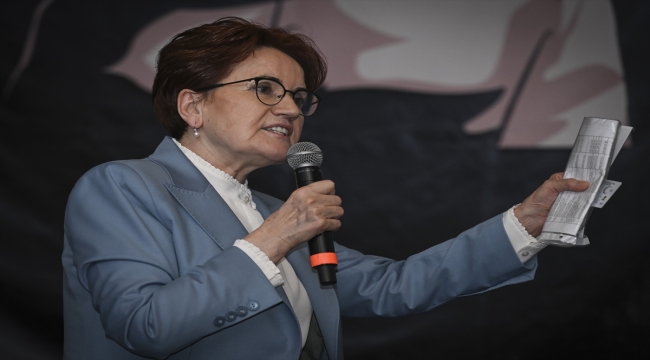 İYİ Parti Genel Başkanı Akşener, İstanbul'daki iftar programında konuştu